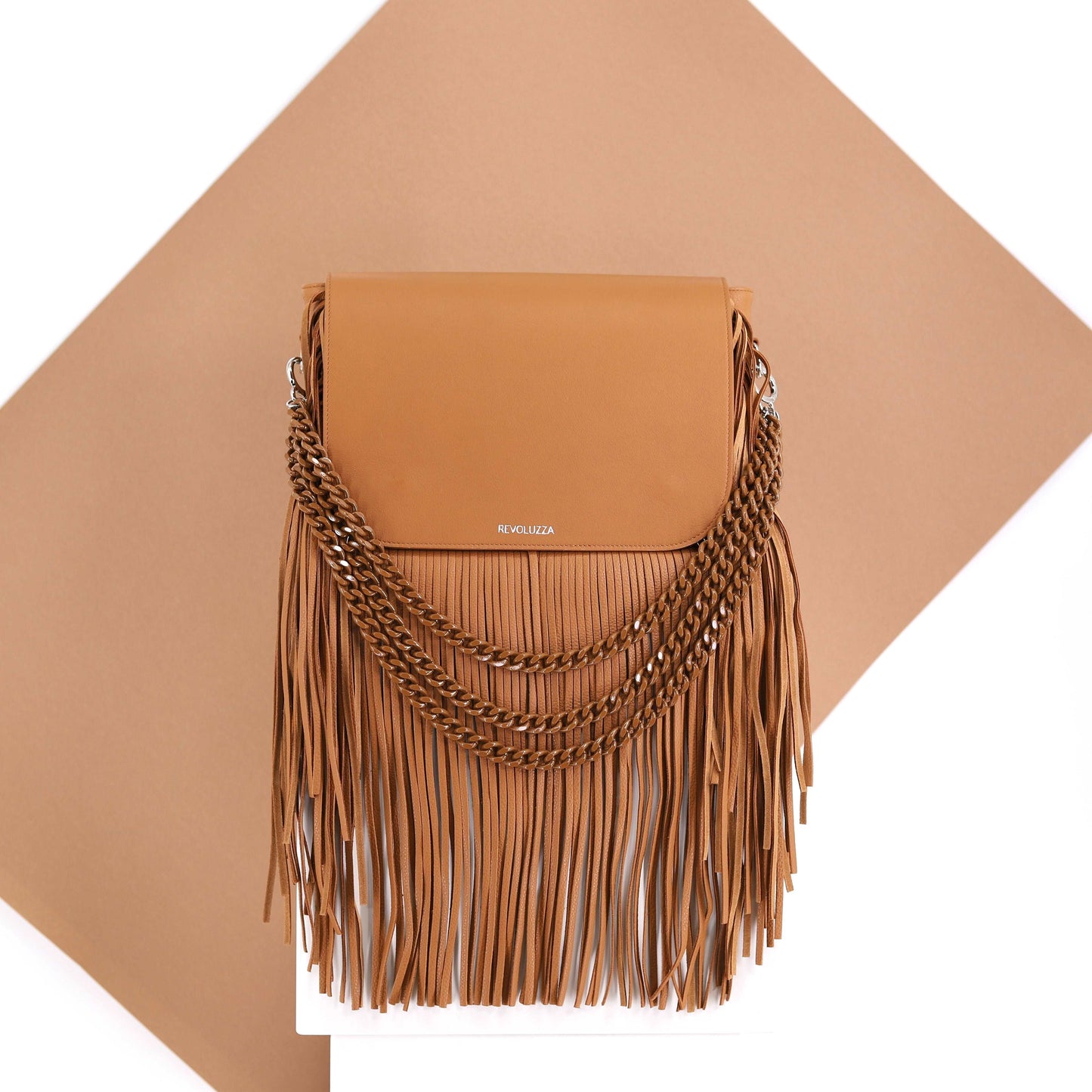 COOL REVOLUZZA 3 jewlery metal chain caramel