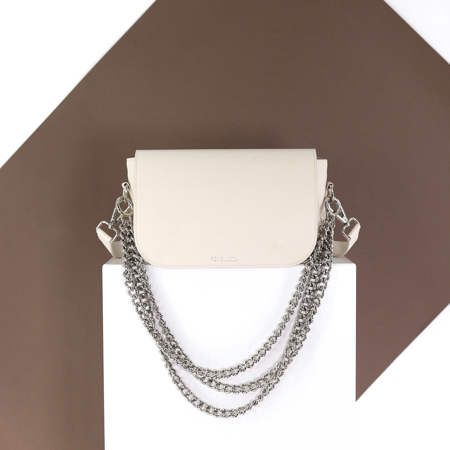 COOL REVOLUZZA 3 jewlery metal chain silver