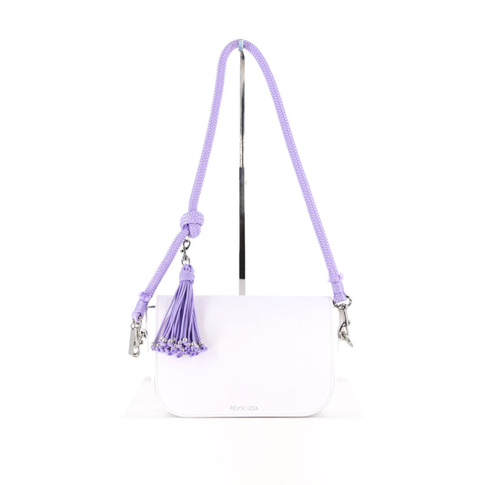 CARRY ME ROCK 1 strap with pompon violet