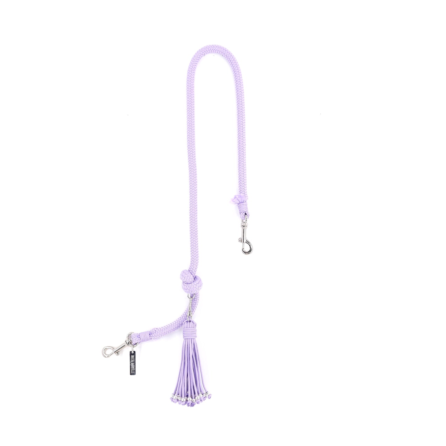 CARRY ME ROCK 1 strap with pompon violet