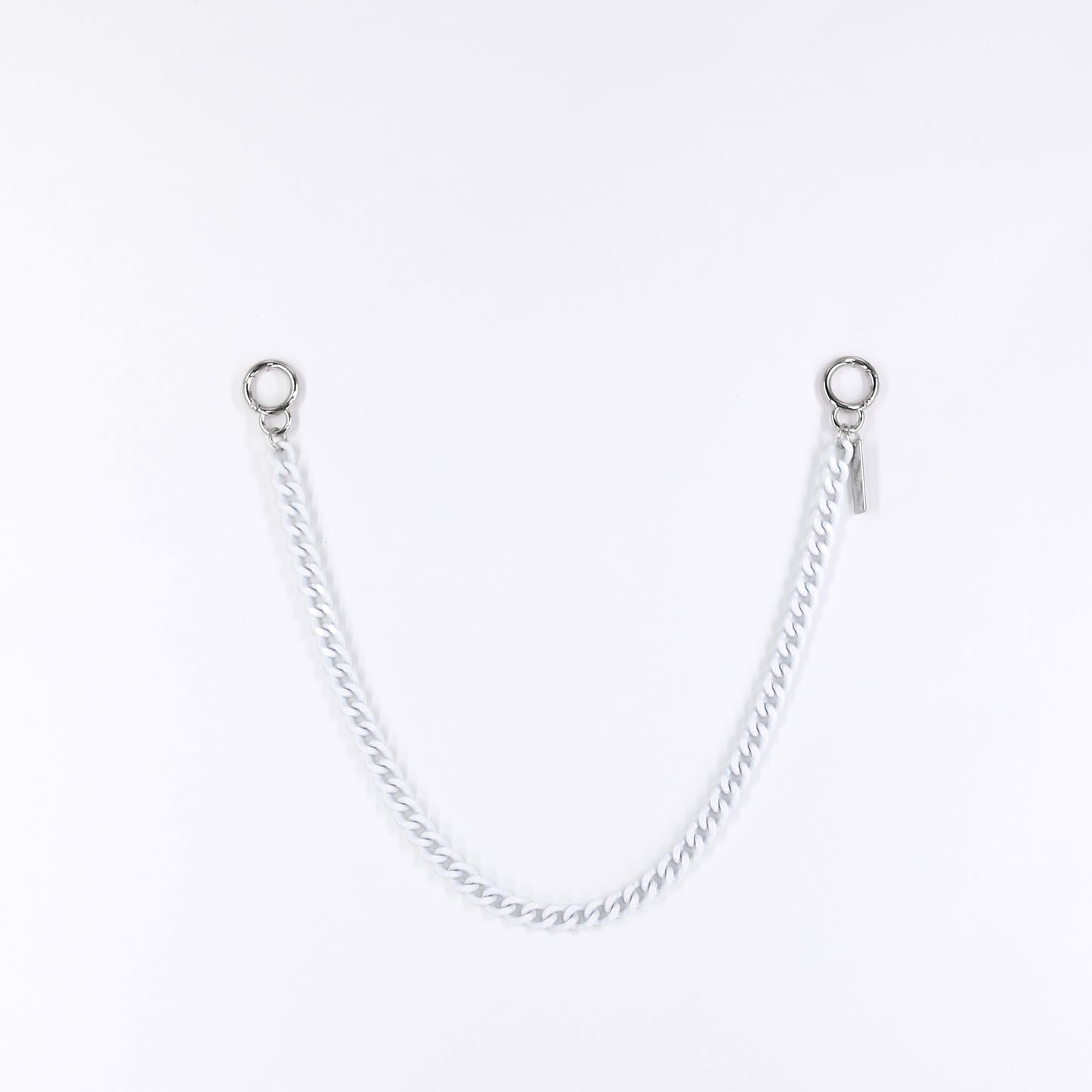 CARRY ME metal chain white