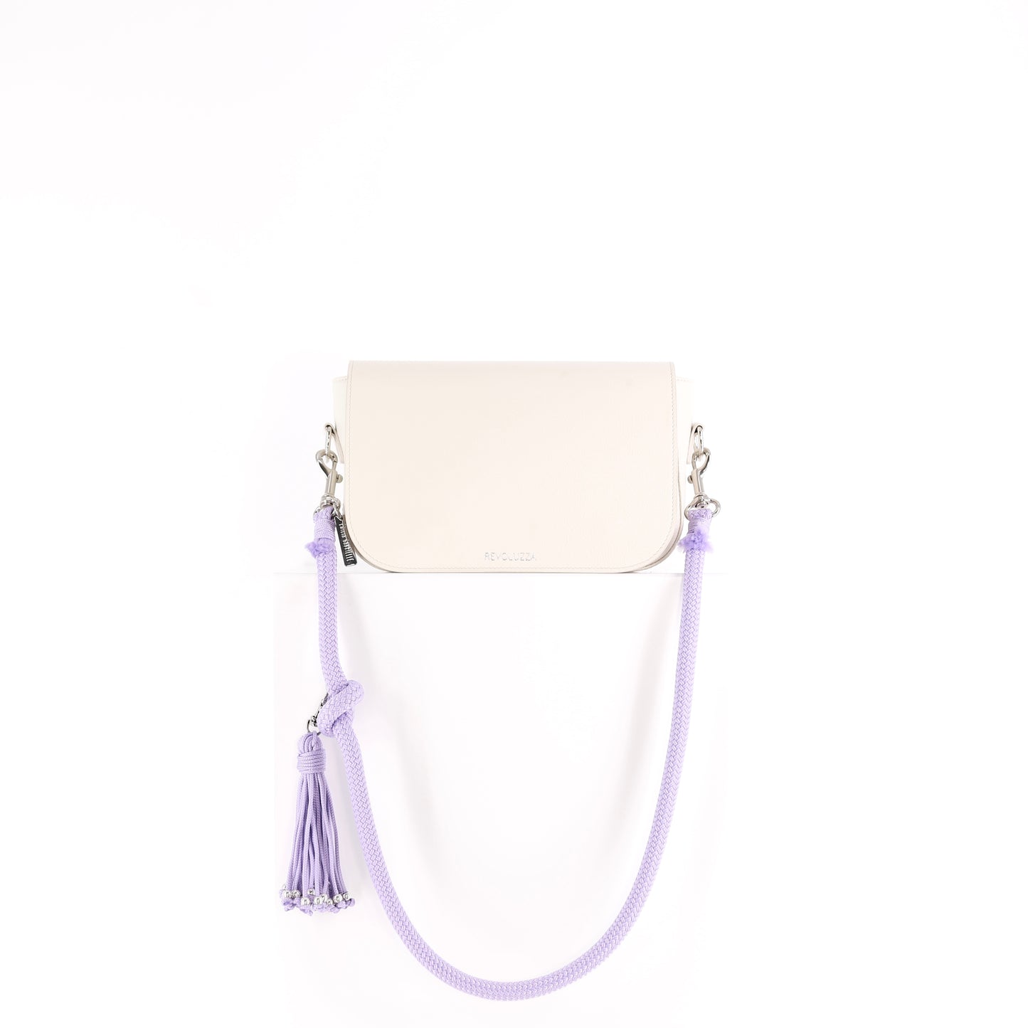 CARRY ME ROCK 1 strap with pompon violet