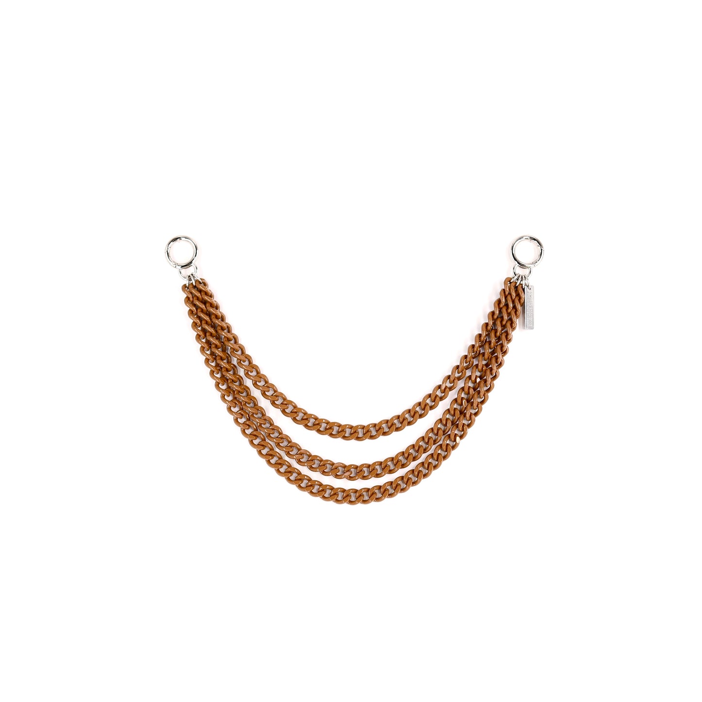 COOL REVOLUZZA 3 jewlery metal chain caramel