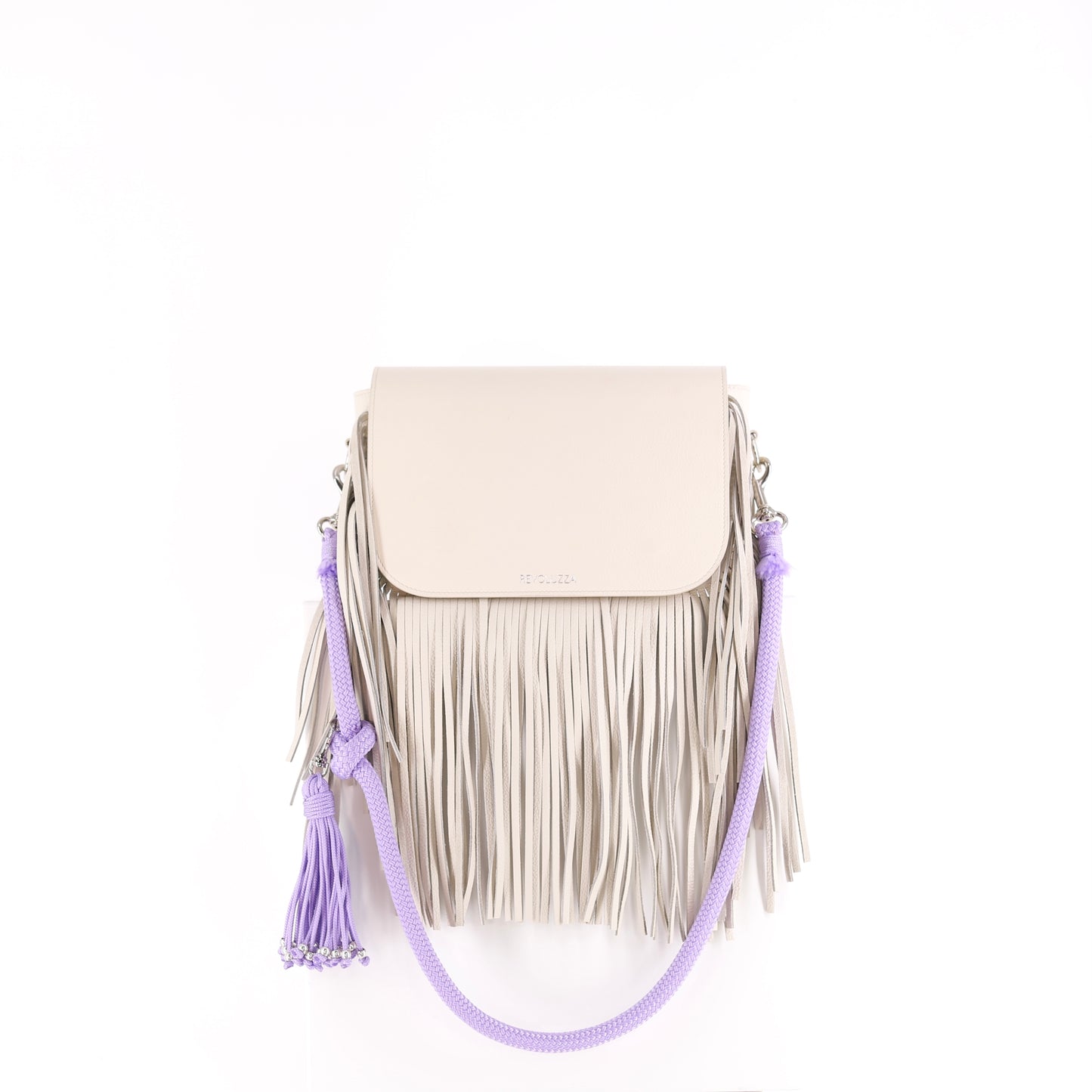 CARRY ME ROCK 1 strap with pompon violet