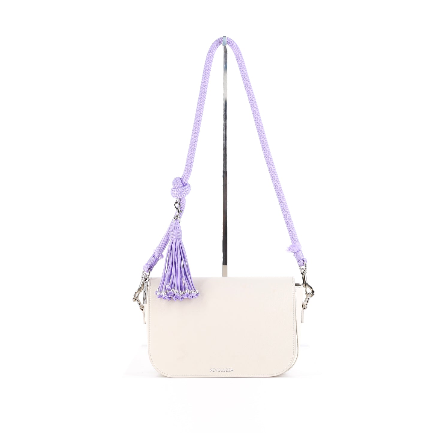 CARRY ME ROCK 1 strap with pompon violet