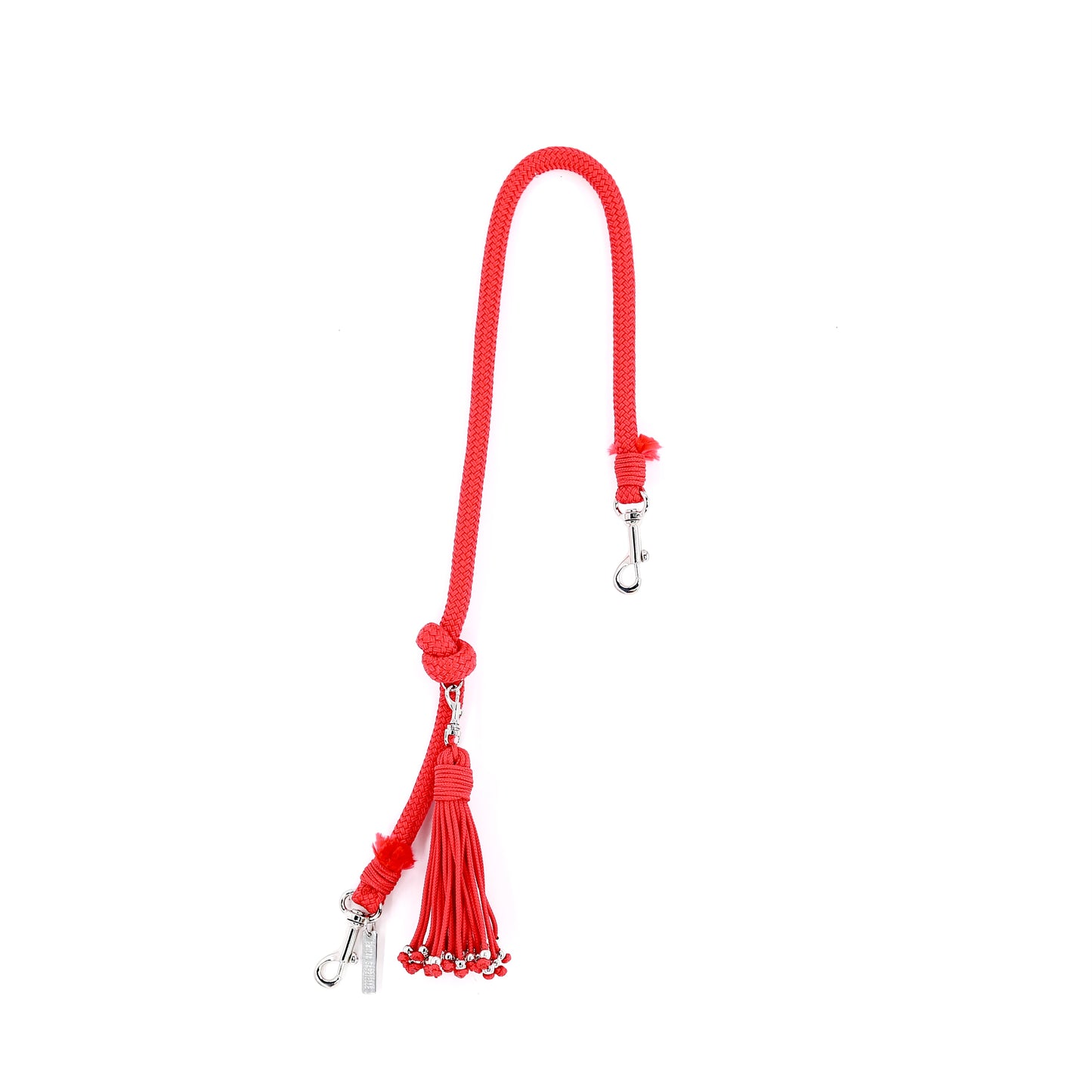 CARRY ME ROCK 1 strap with pompon red