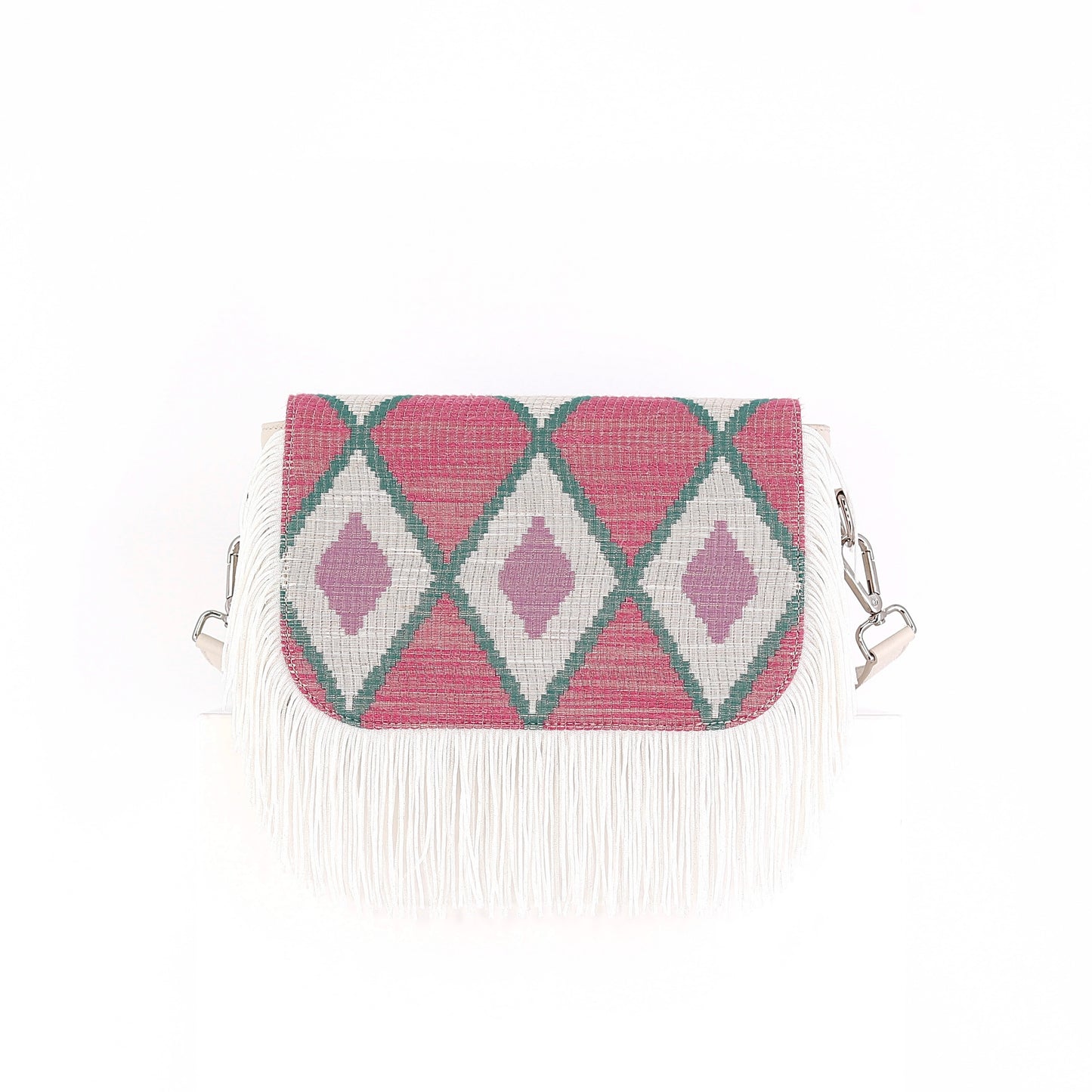 MARRAKECH BAZAAR flap lilac green small