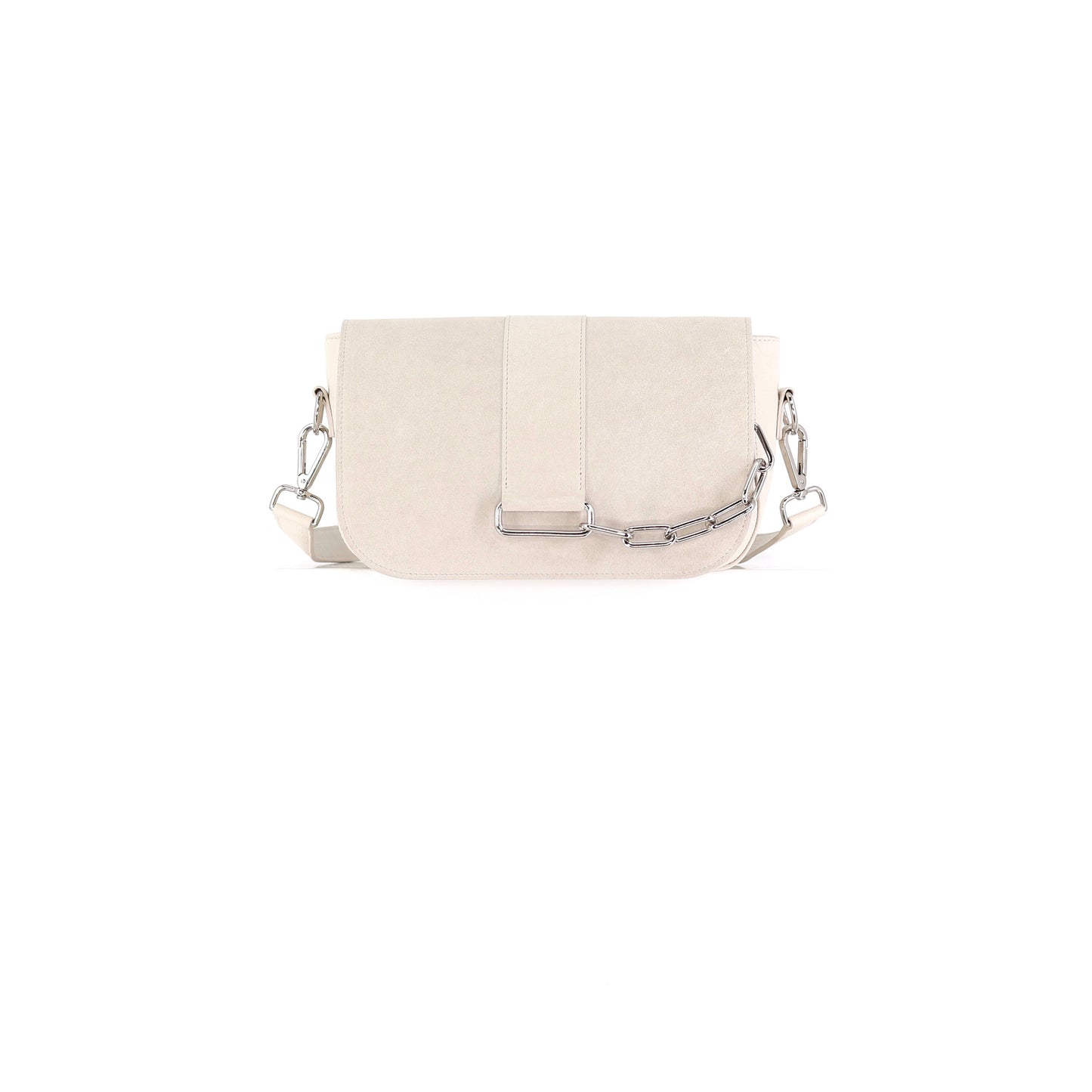 ROCK Klappe aus Wildleder in beige small