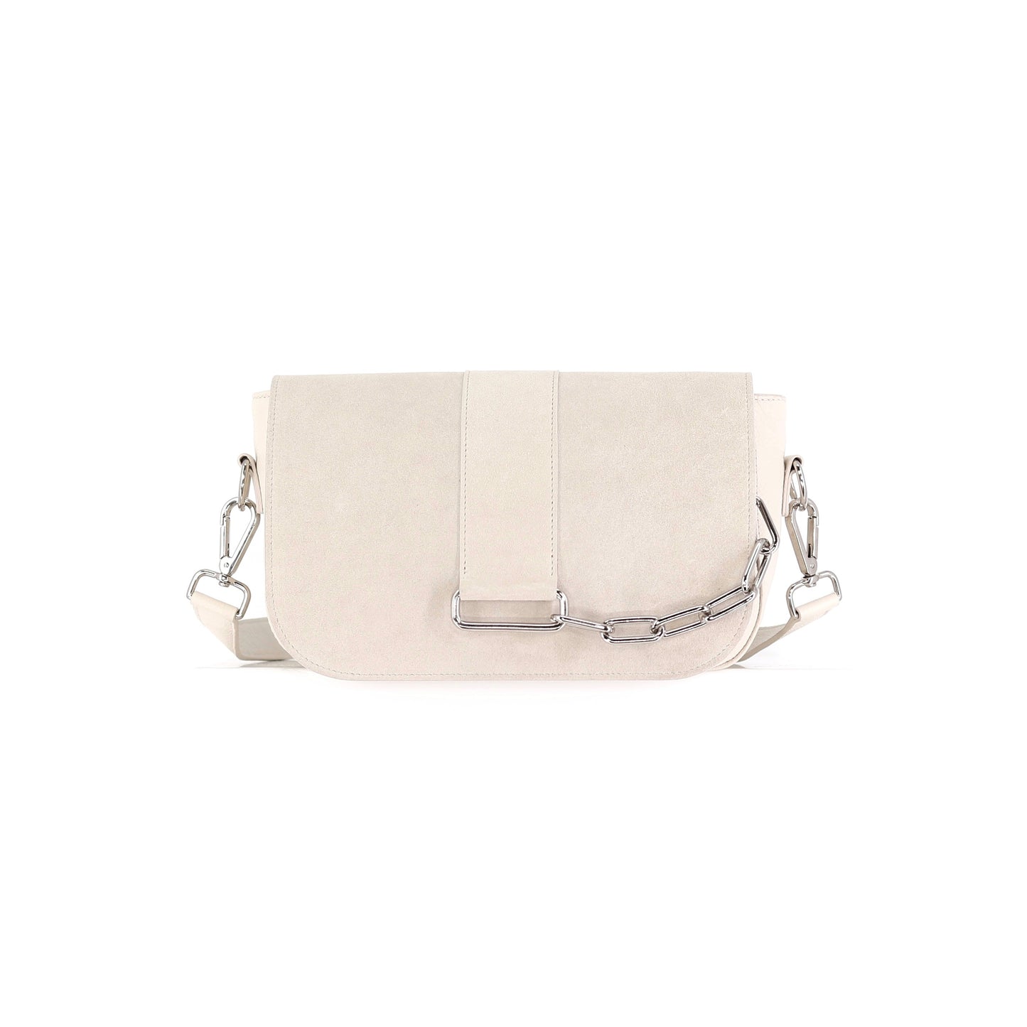 ROCK Klappe aus Wildleder in beige small